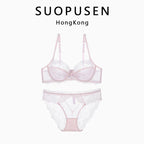 Wireless Lace Bra Set | Lightweight & Breathable | Natural Support