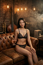 Wireless Triangle Cup Bra Set | Lightweight and Breathable | Everyday Comfort Style | 9207#