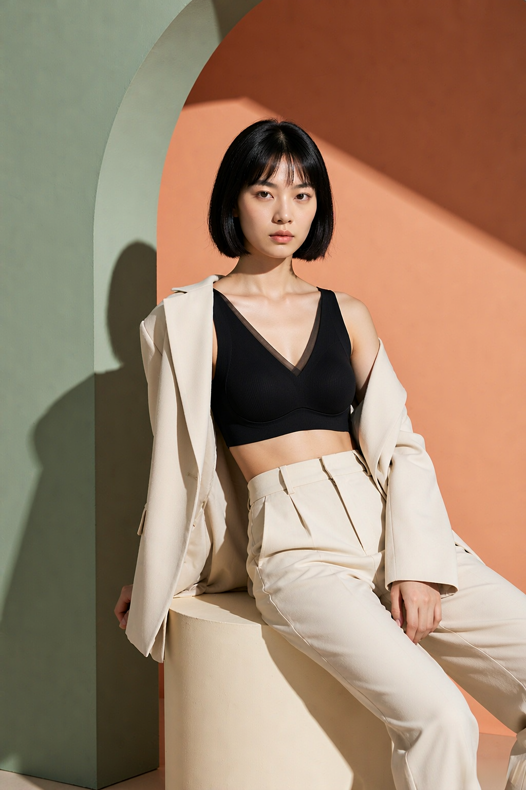 Wireless Seamless Bra | Removable Pads | U-Back Everyday Style | #288