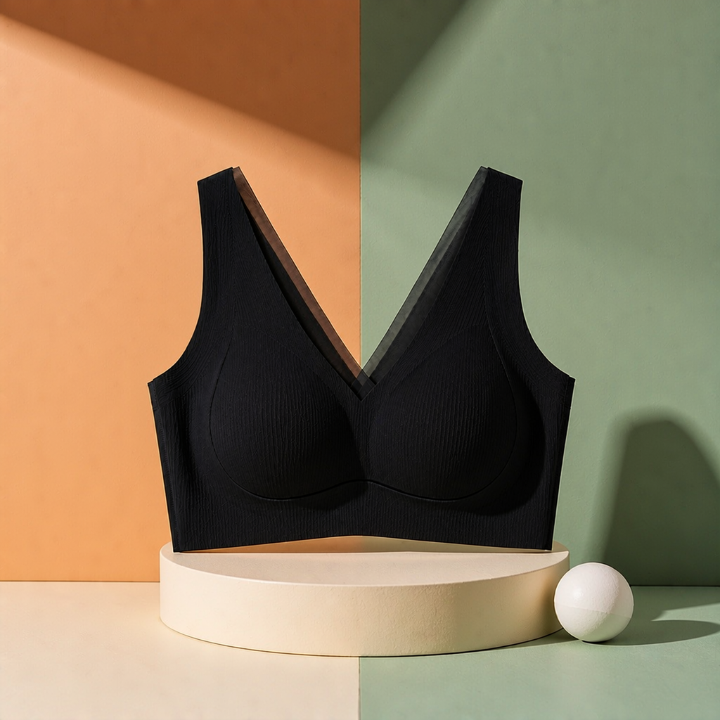 Wireless Seamless Bra | Removable Pads | U-Back Everyday Style | #288