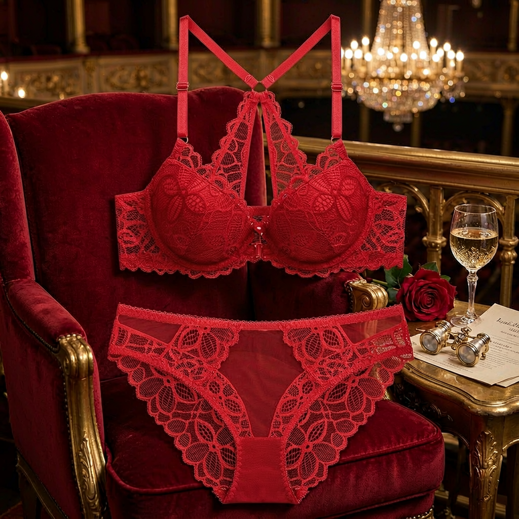 Front-Clasp Lace Beauty Back Bra Set | Easy to Wear | Comfortable Support Style | 9223#