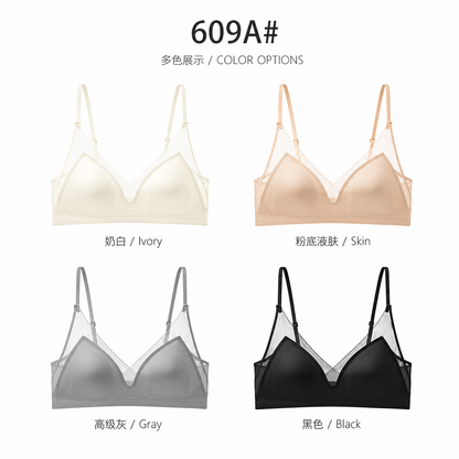 609A# 无钢圈文胸颜色展示图