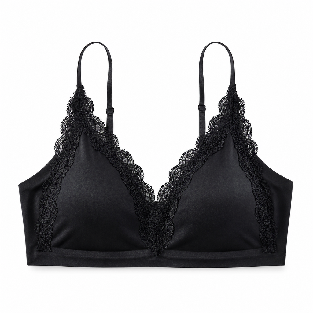 Lightweight wireless | Lace V-neck | Everyday bra | LS2652#