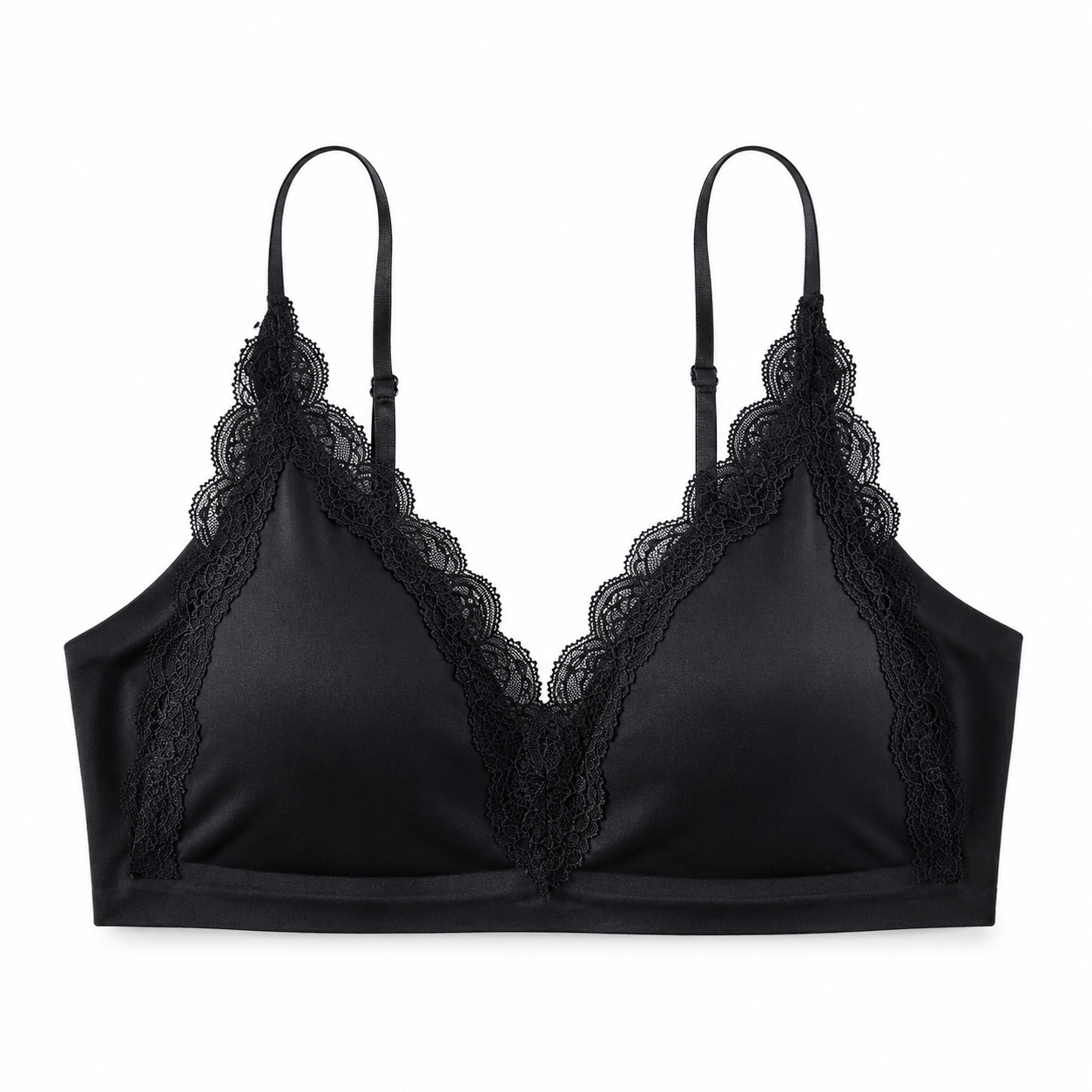 Lightweight wireless | Lace V-neck | Everyday bra | LS2652#