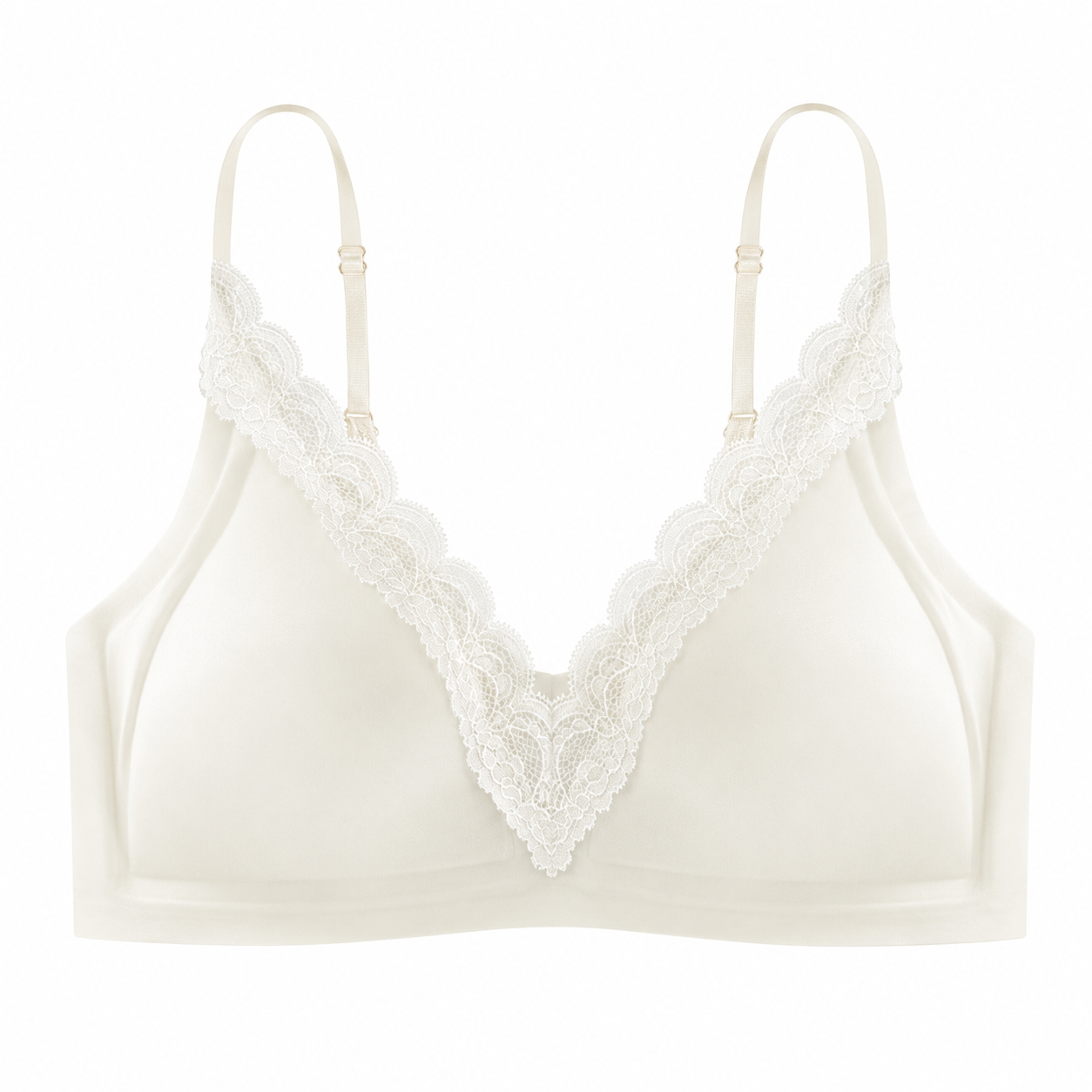 Lightweight wireless | Lace V-neck | Everyday bra | LS2652#