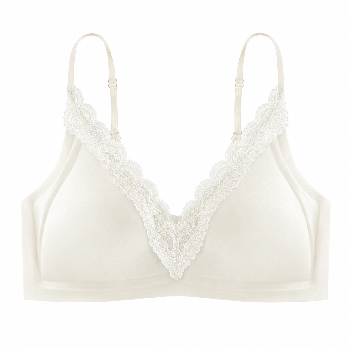 Lightweight wireless | Lace V-neck | Everyday bra | LS2652#