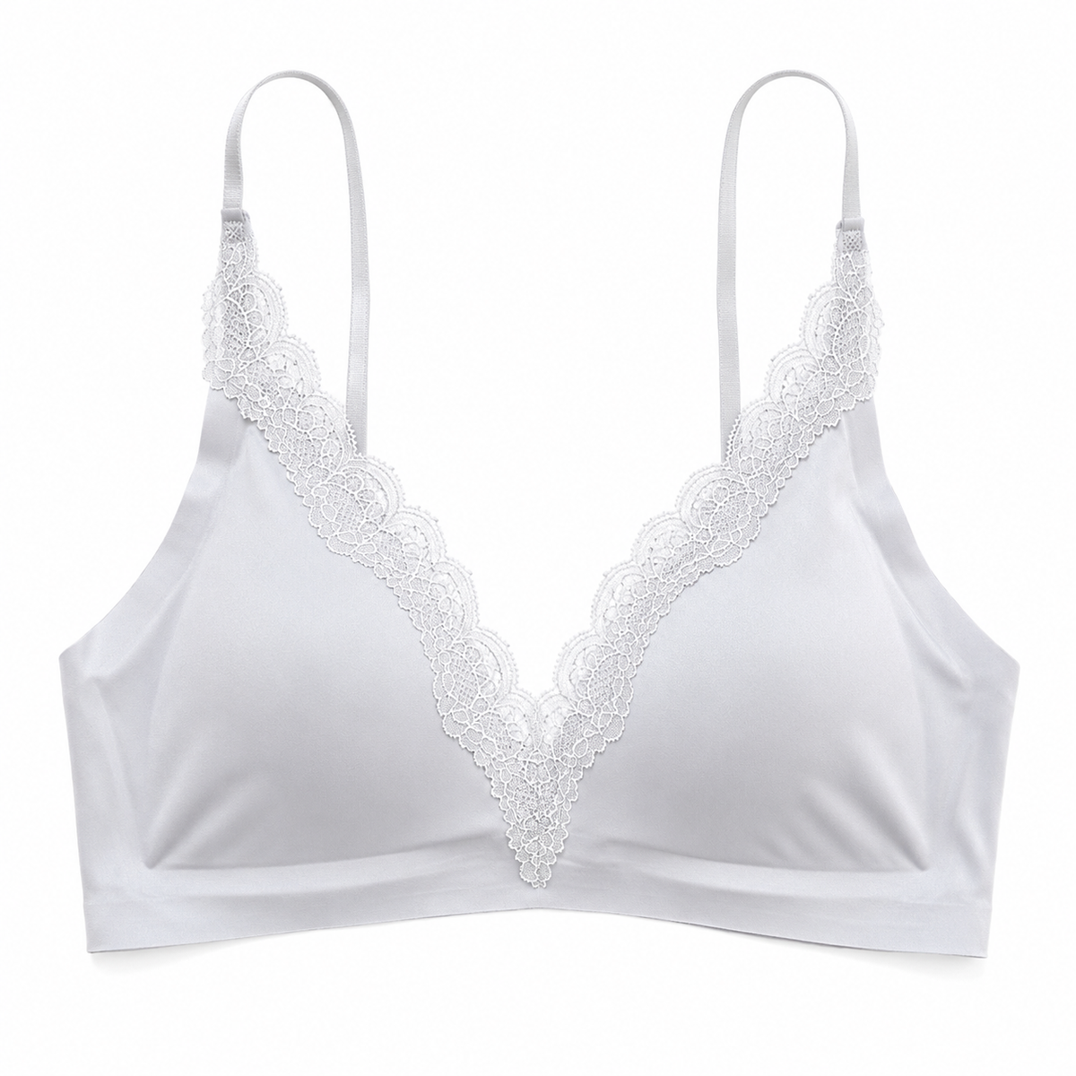 Lightweight wireless | Lace V-neck | Everyday bra | LS2652#