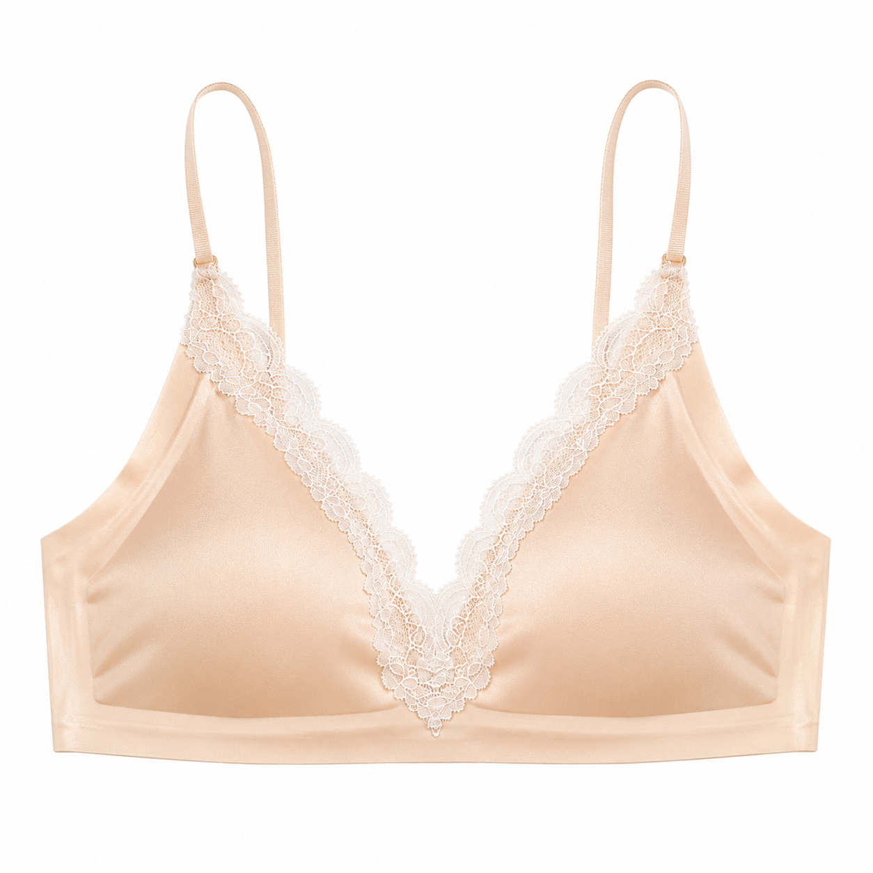 Lightweight wireless | Lace V-neck | Everyday bra | LS2652#